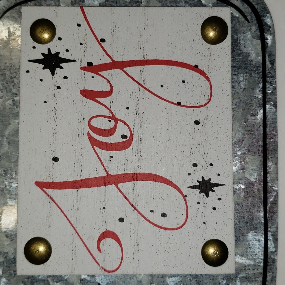 NEW- Mason Jar Metal Ornament or Wreath Insert - Picture 2 of 4